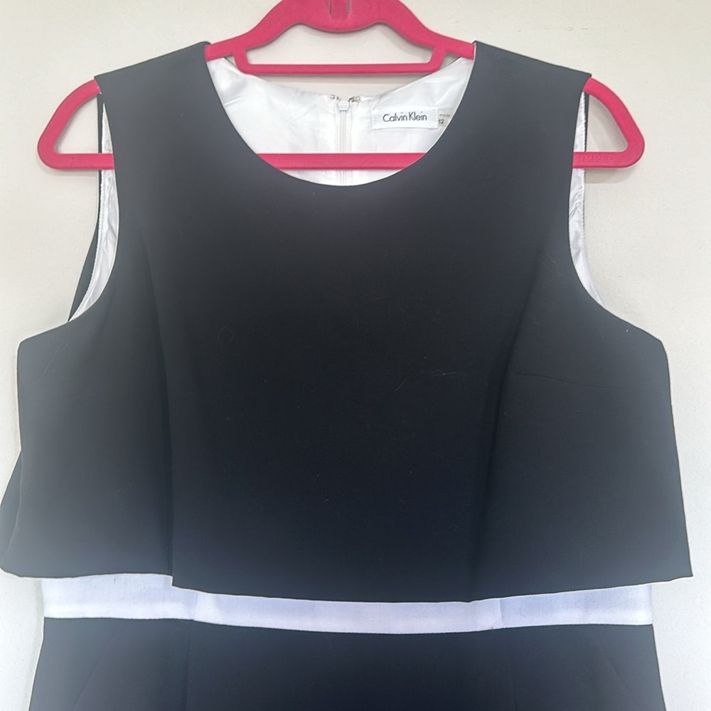 Calvin Klein Black/White Dress - Picture 2 of 3